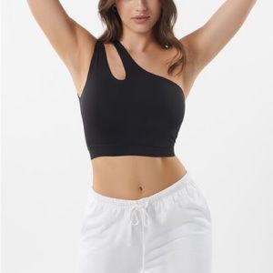 Garage one shoulder top